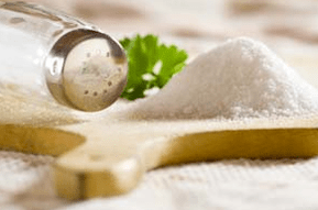 Reduction of salt consumption