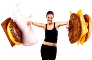 Junk food for weight loss