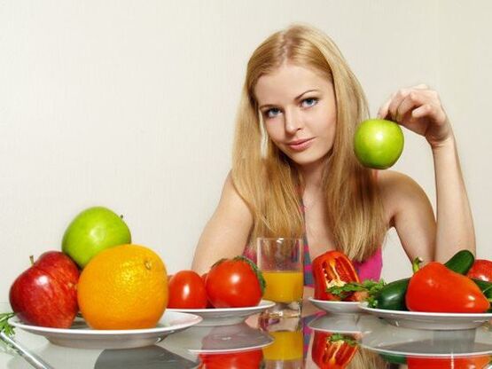 For weight loss, you rely on vegetables