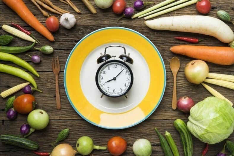 Follow a healthy diet when losing weight at home in a week
