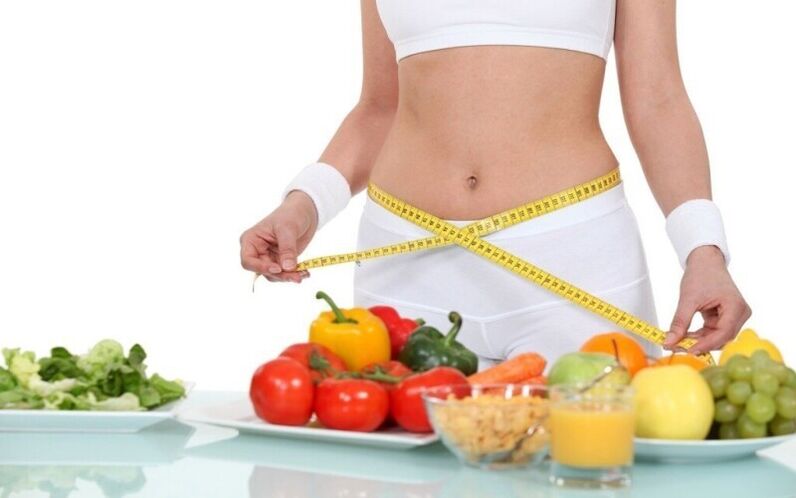 Vegetables and fruits for weight loss