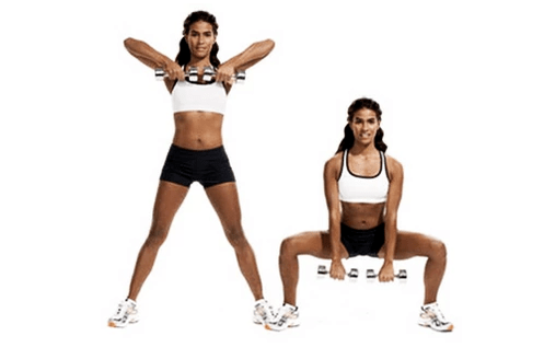 Exercises with dumbbells to lose weight on the stomach and sides