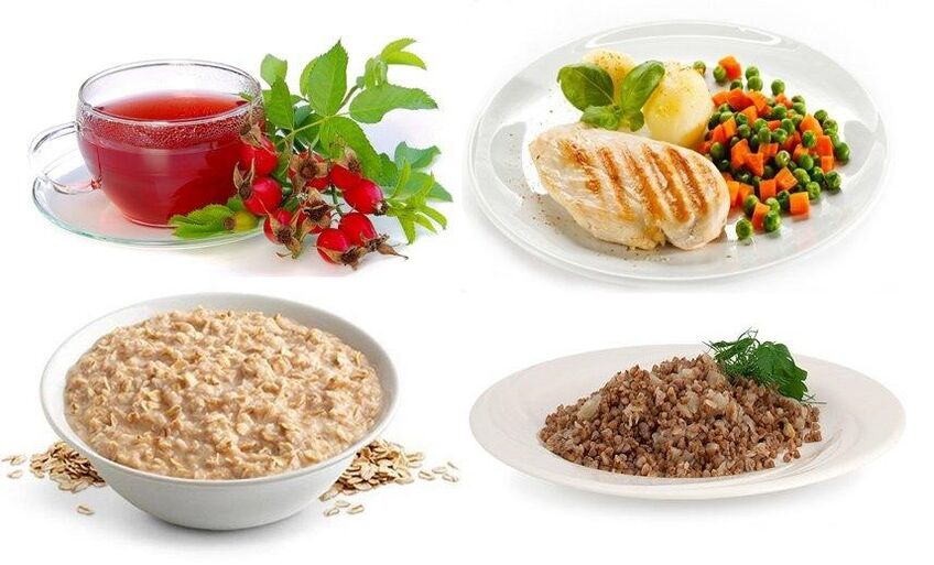 The diet in gastritis of the stomach should be as balanced as possible. 